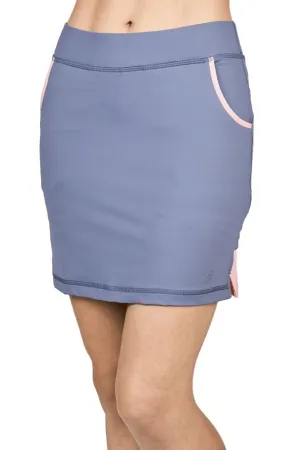 16" Skort - Rose Anaconda