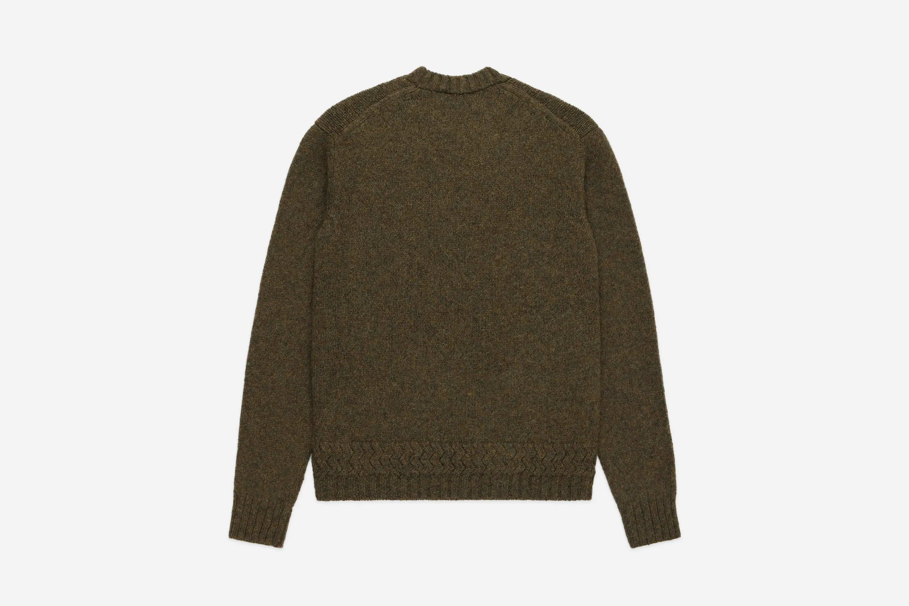 Alpaca Crewneck ~ Forest