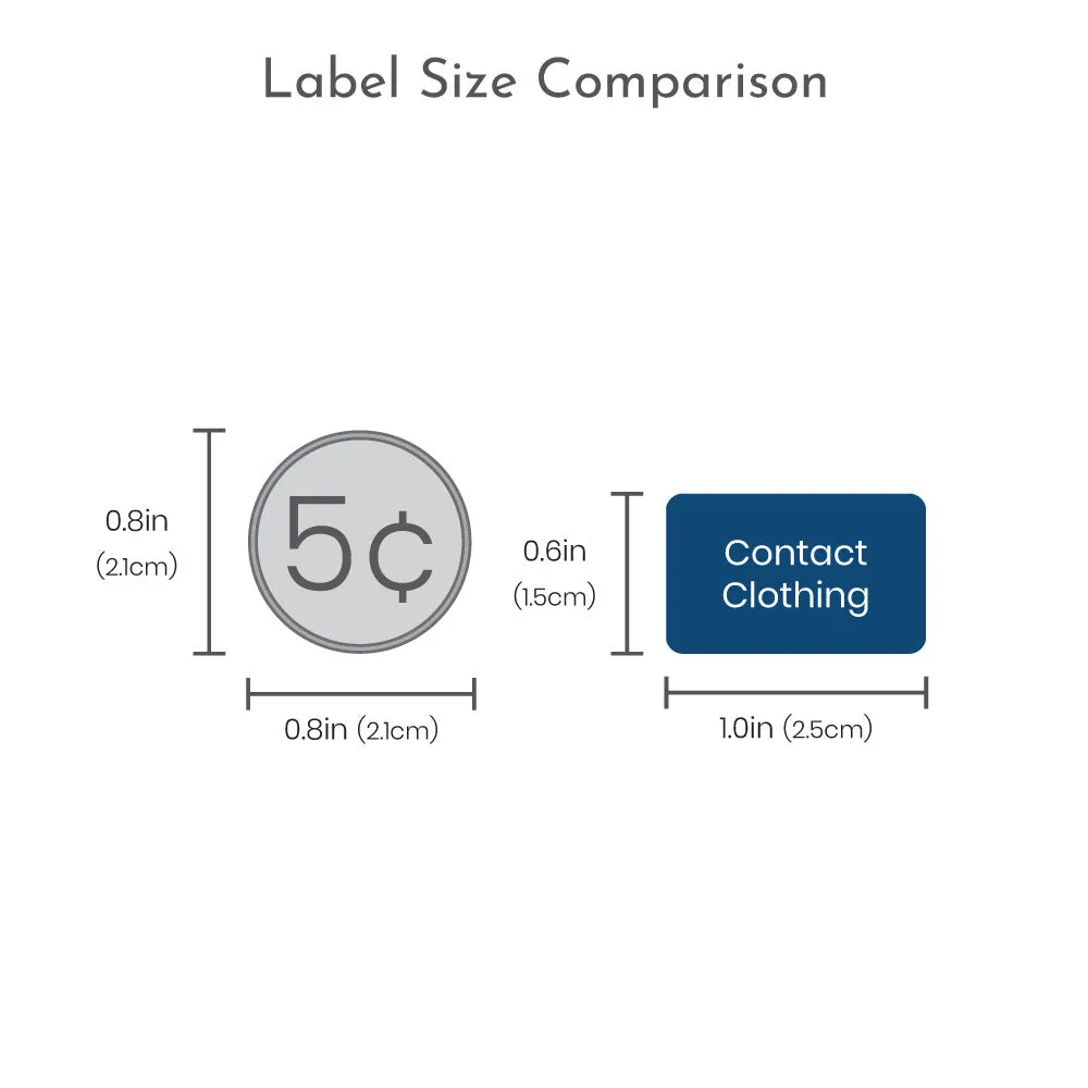 Ballet Contact Clothing Labels