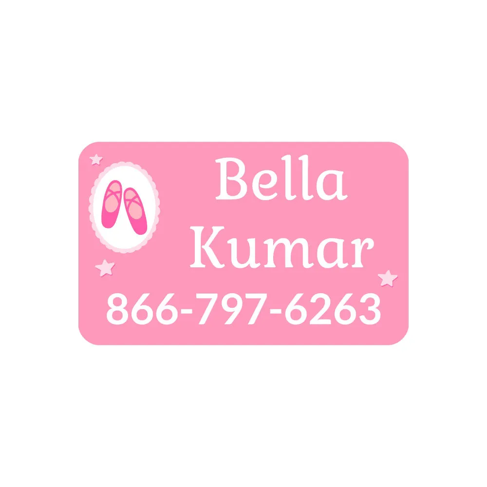 Ballet Contact Clothing Labels