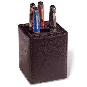 Bomber Jacket Leather Pen Cup