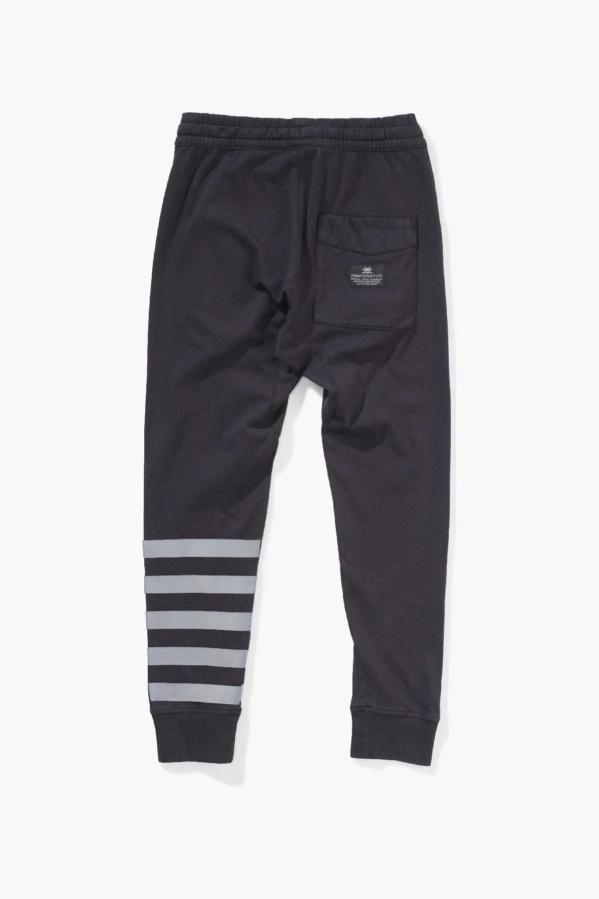 Boys Pants Munster Kids Stripe Black