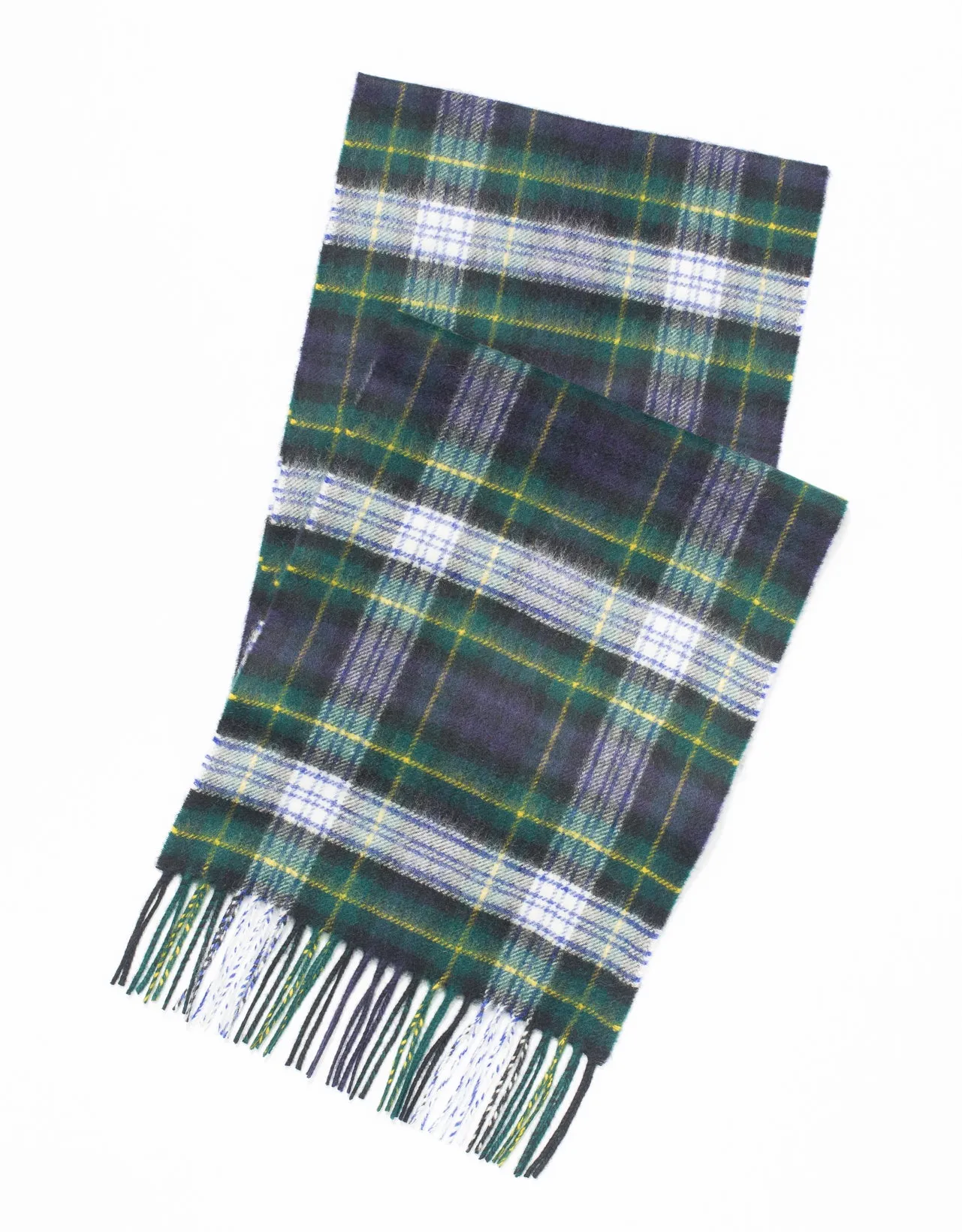 CASHMERE TARTAN MUFFLER - DRESS GORDON