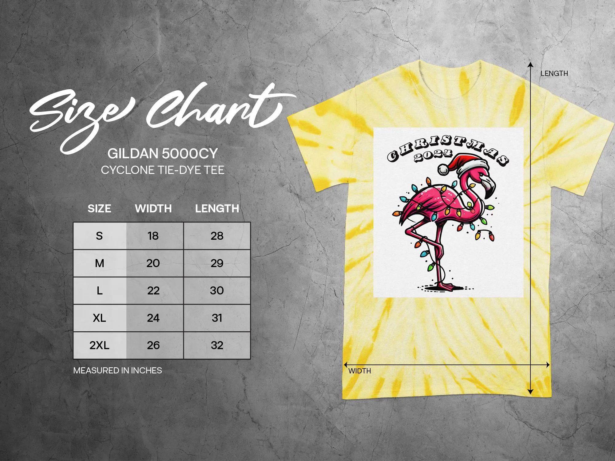 Christmas 2024 Flamingo Design T-Shirts