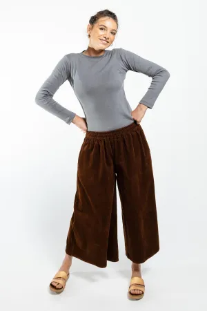 Corduroy Pants - Walnut