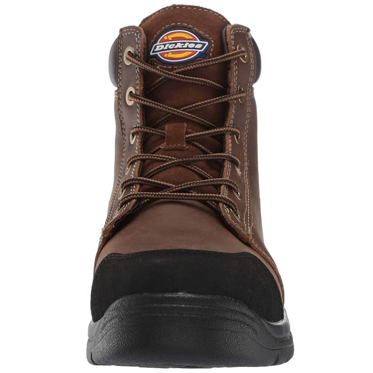 Dickies Men's Work Boots - Wrecker Brown Steel Toe Medium | DK504014