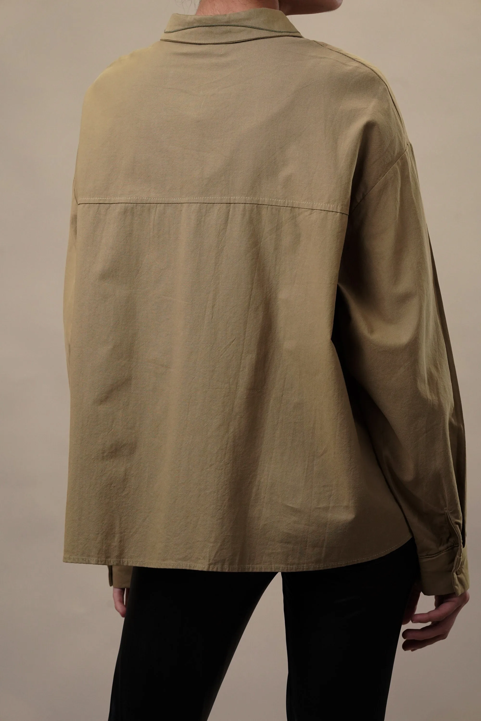 Enrose Oversized Shirt