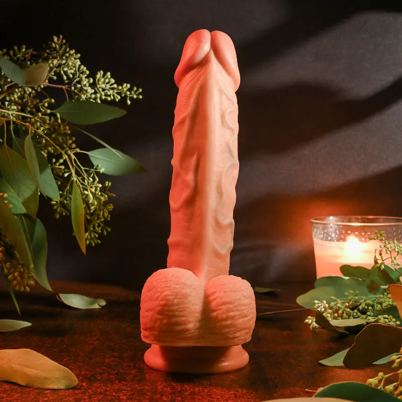 Evolved REALISTIC DILDO 8'' LIGHT-(en-dd-0136-2)