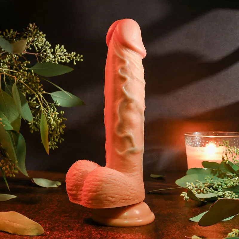 Evolved REALISTIC DILDO 8'' LIGHT-(en-dd-0136-2)