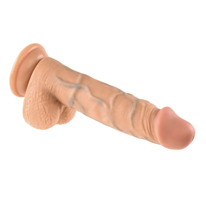 Evolved REALISTIC DILDO 8'' LIGHT-(en-dd-0136-2)