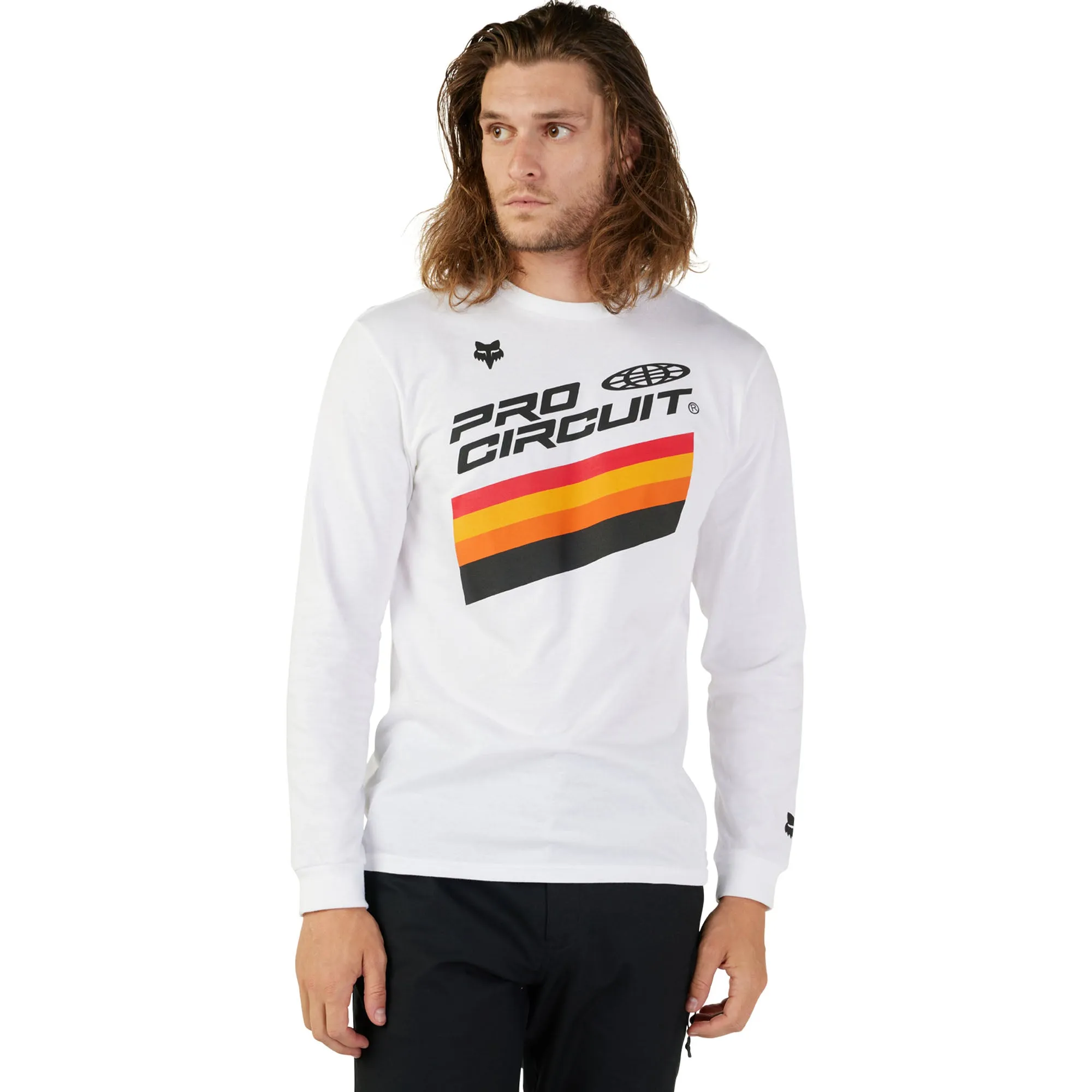 Fox Racing Pro Circuit LS Prem T-Shirt Optic White