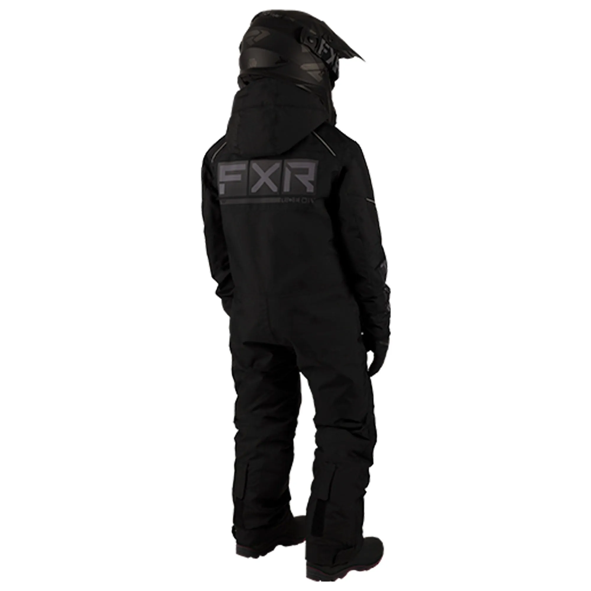 FXR Child Recruit Snowmobile Monosuit Black Ops