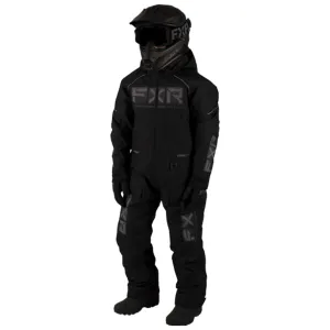 FXR Child Recruit Snowmobile Monosuit Black Ops