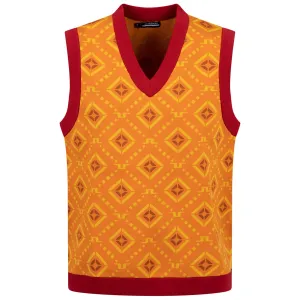 Jack Recycled Poly Vest Orange Diamond Logo - SS23