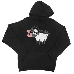 MaaaMaaa Sheep Mens/Unisex Pullover Hooded Sweatshirt