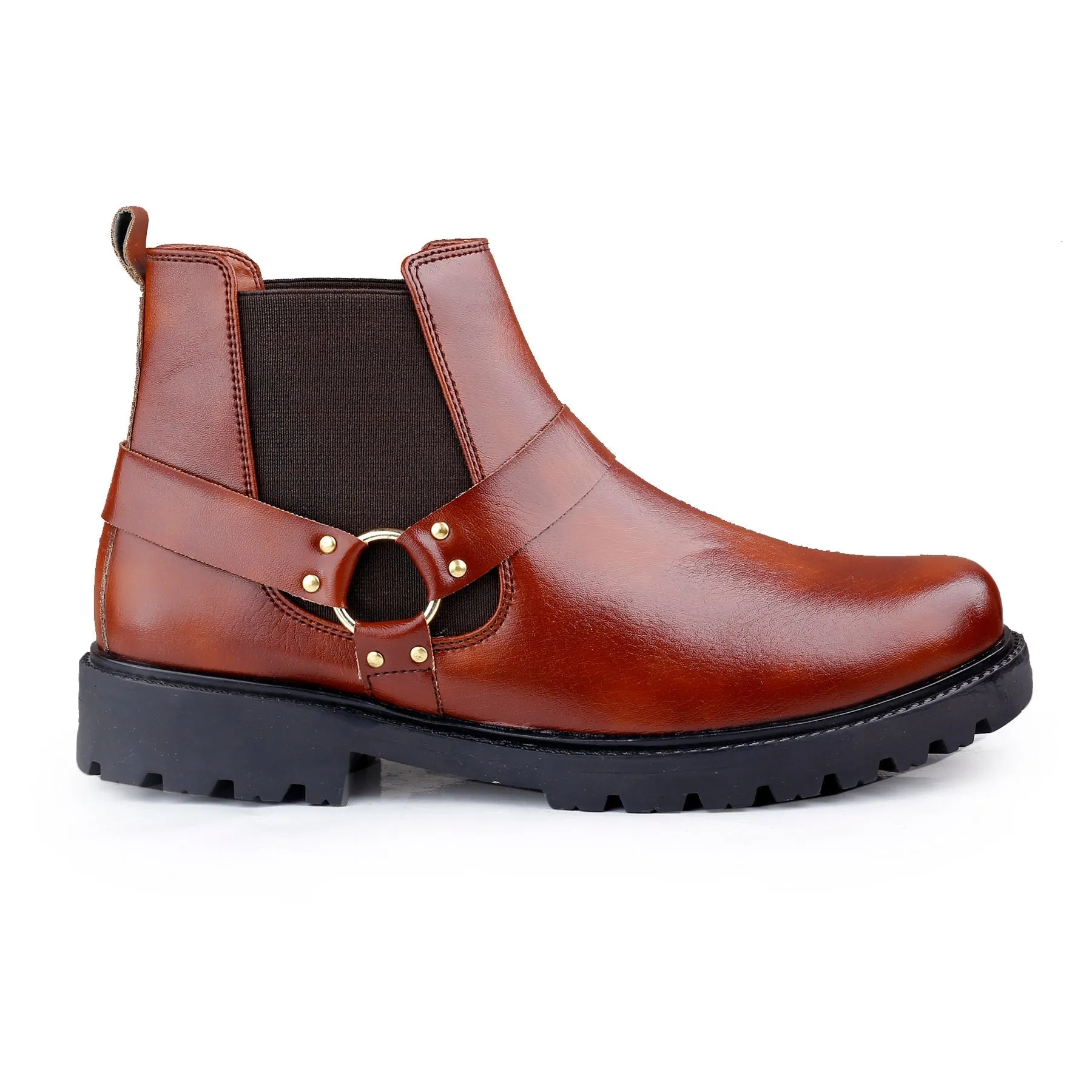 Men's Ankle Slip-on Boots for All Seasons