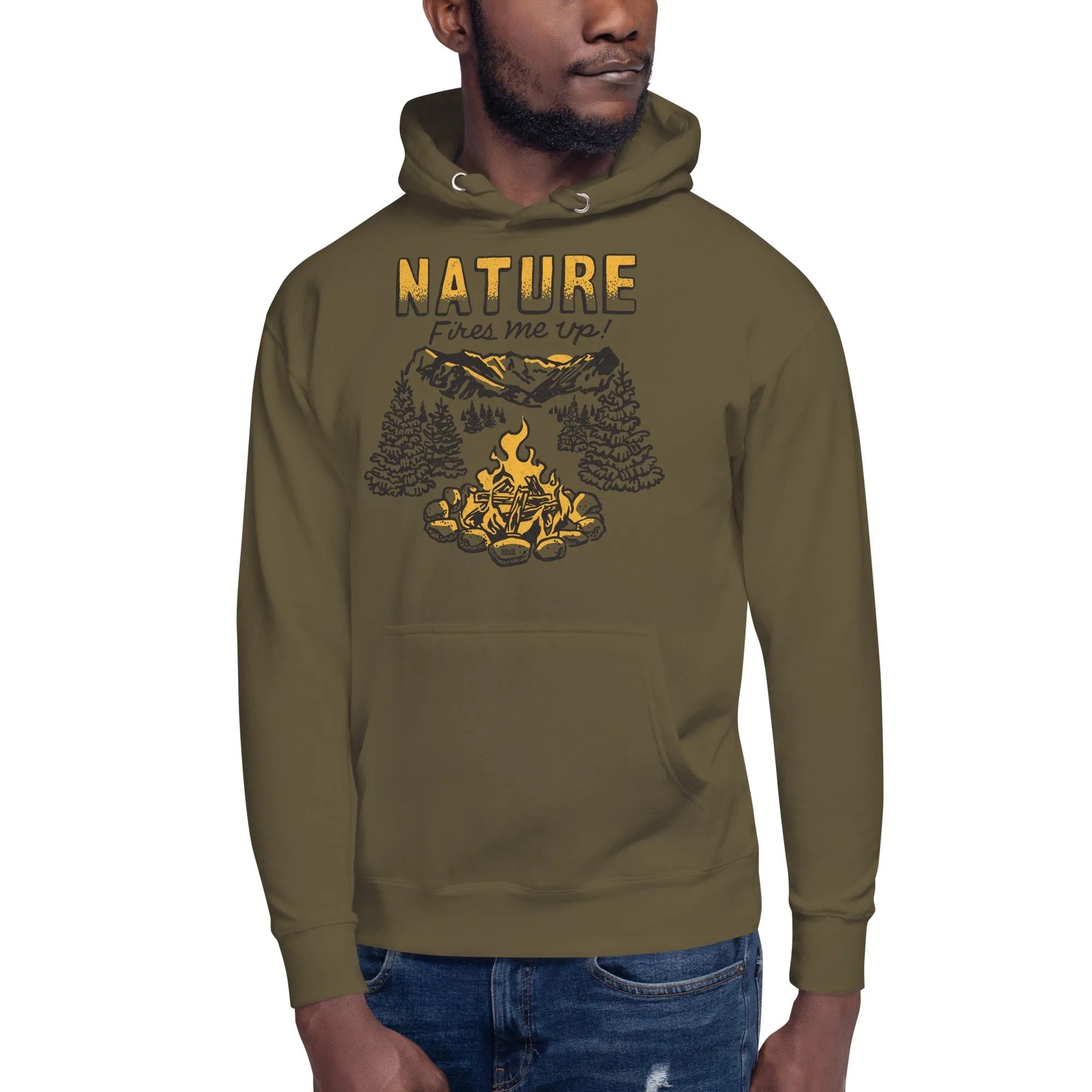 Nature Fires Me Up Classic Fleece Pullover Hoodie