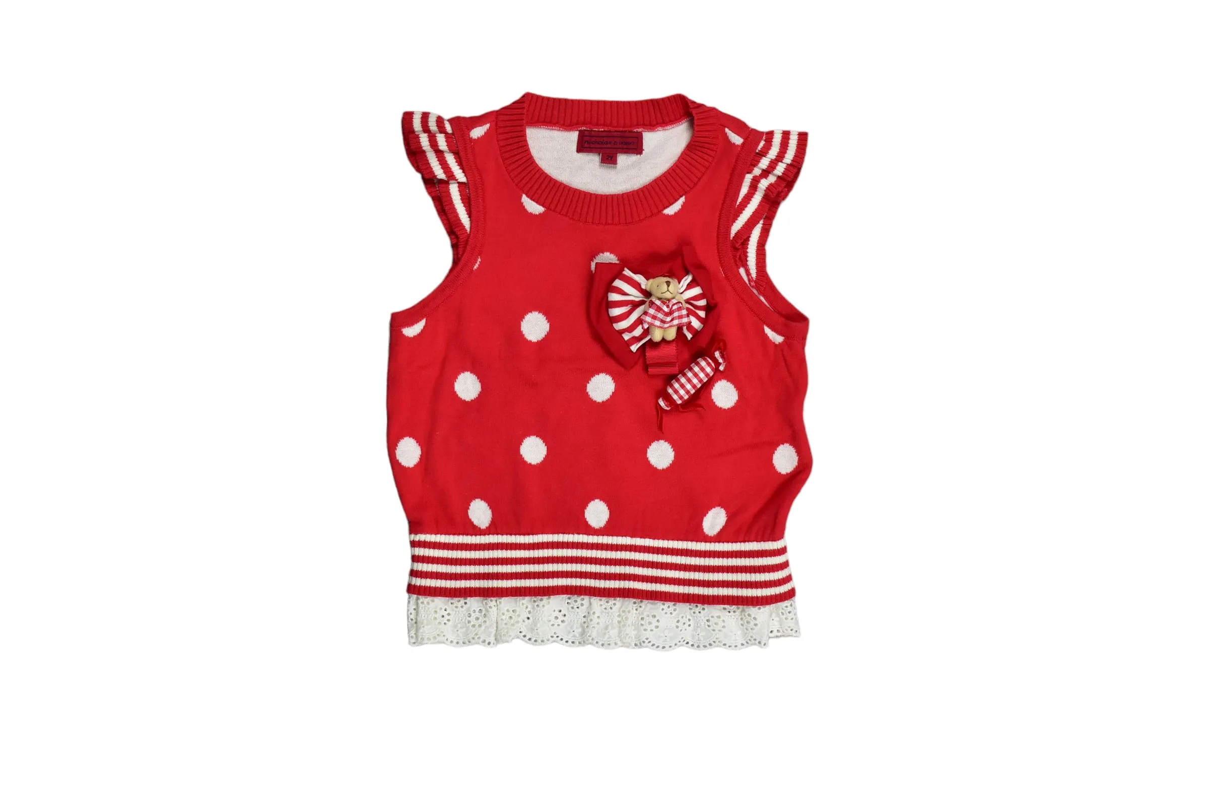 Nicholas & Bears Sweater Vest 2T