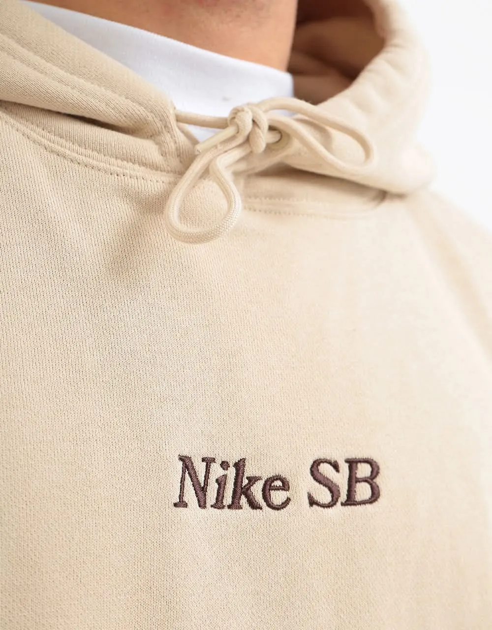 Nike SB Classic GFX Pullover Hoodie - Grain/Velvet Brown