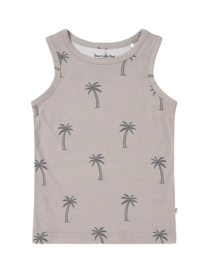 Palm Trees Vintage Wash Tank