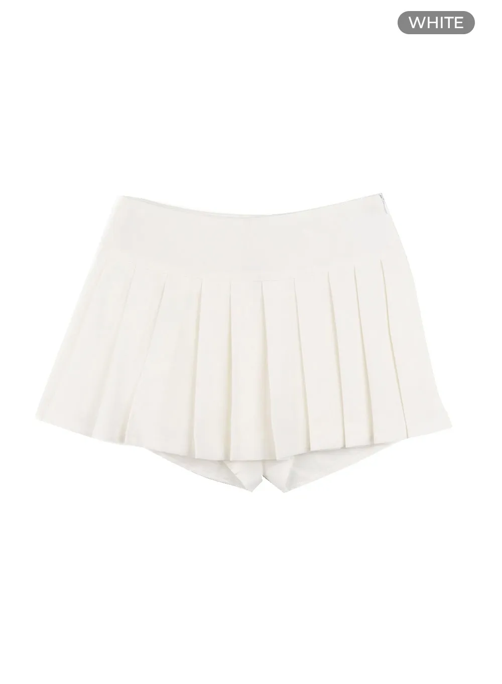 Pleated Mini Skorts OA425