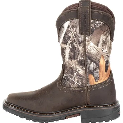 ROCKY KIDS' RIDE FLX WATERPROOF WESTERN BOOT RKW0258C