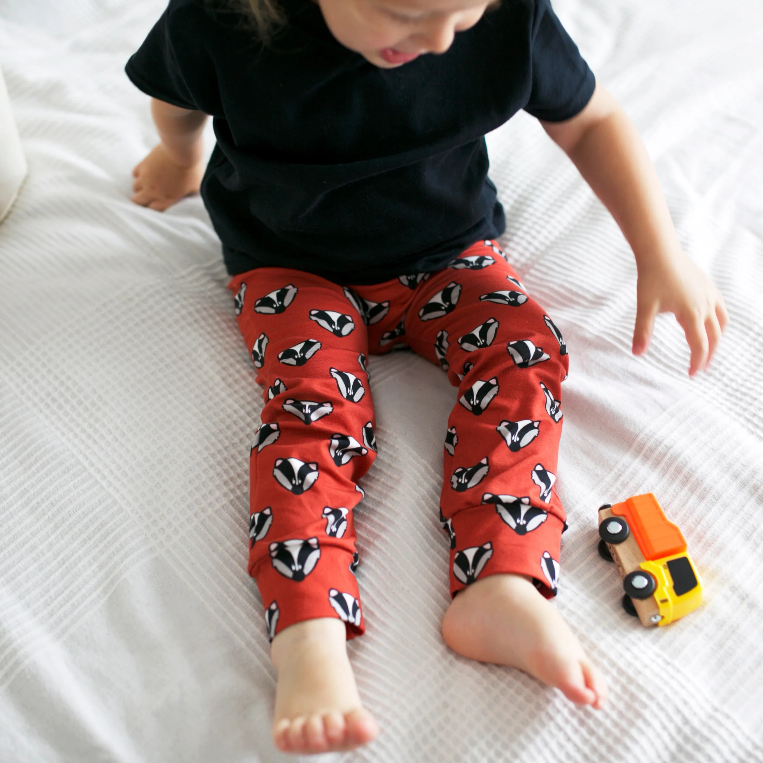 Rusty the Badger Leggings