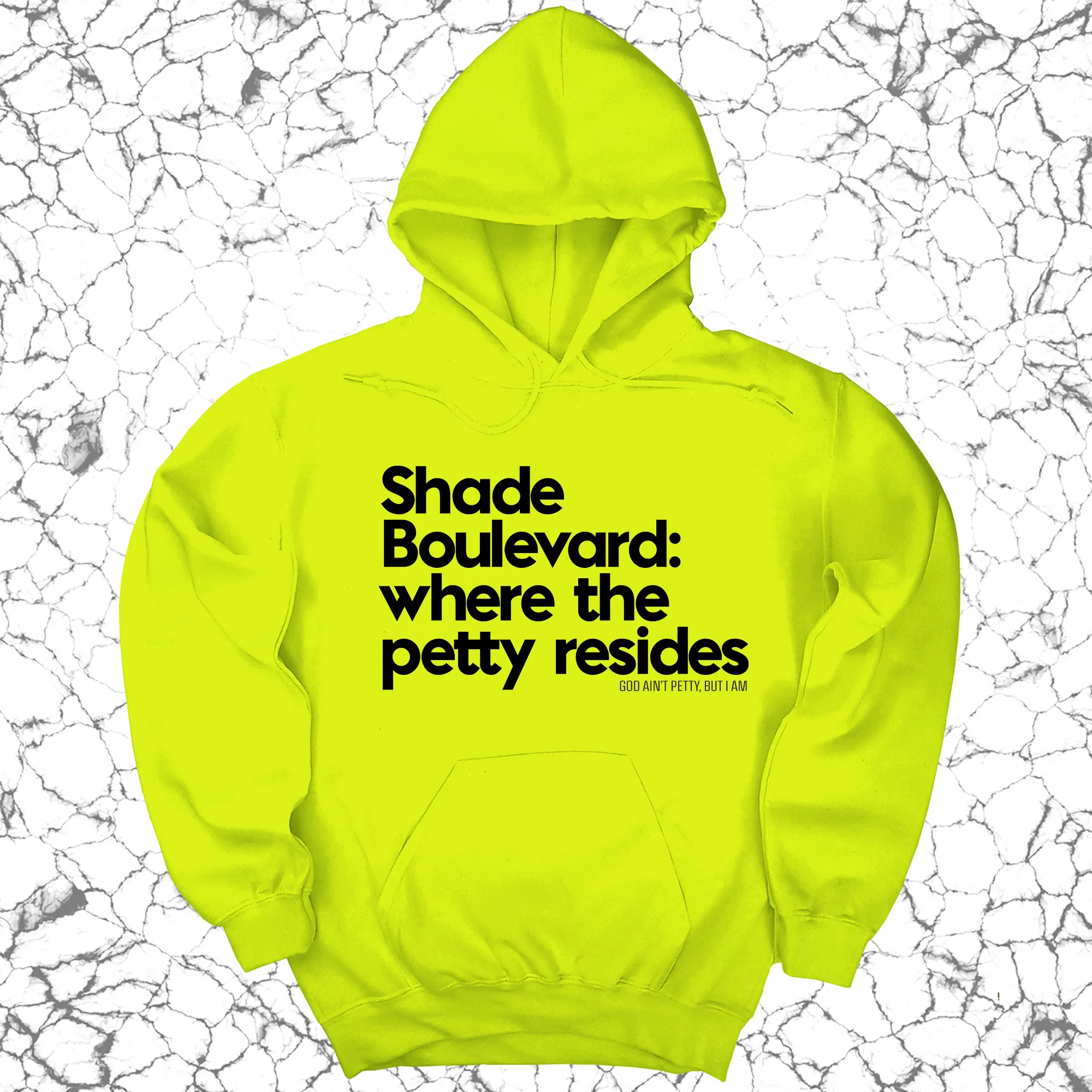 Shade boulevard where the petty resides Unisex Hoodie