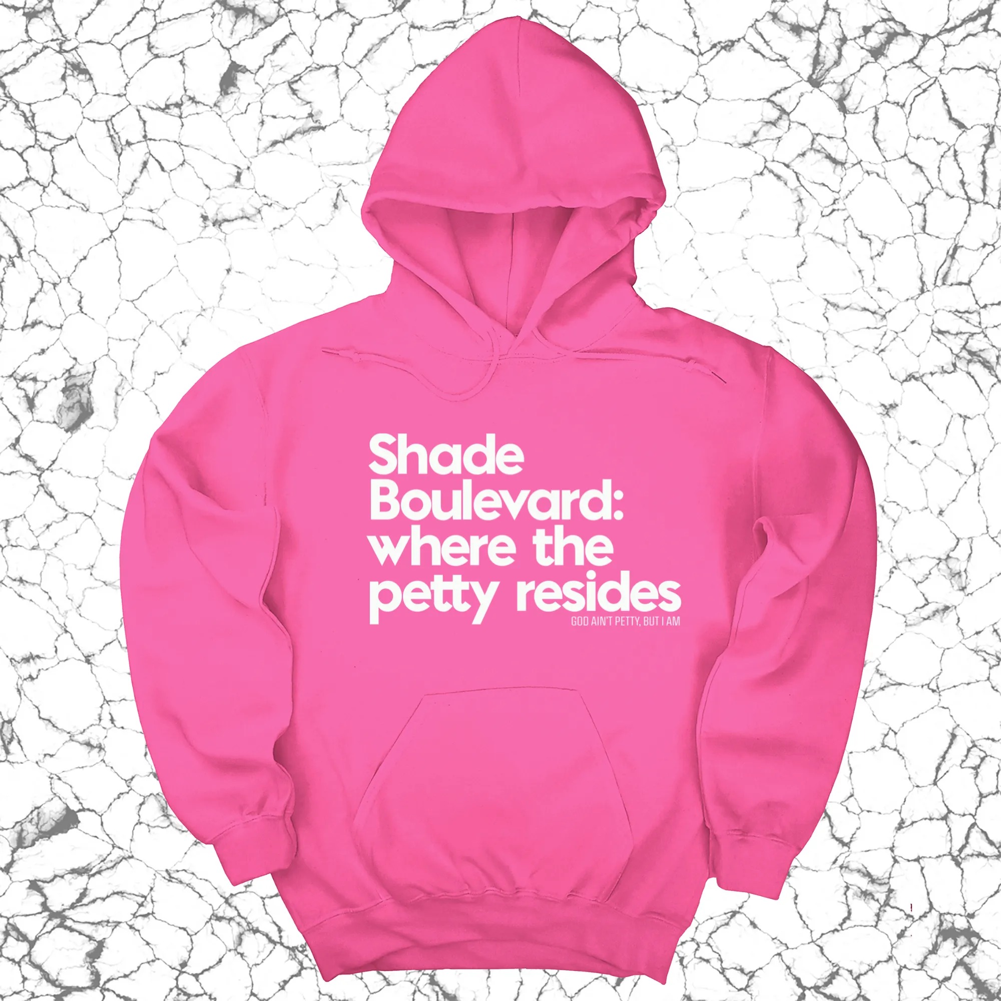 Shade boulevard where the petty resides Unisex Hoodie