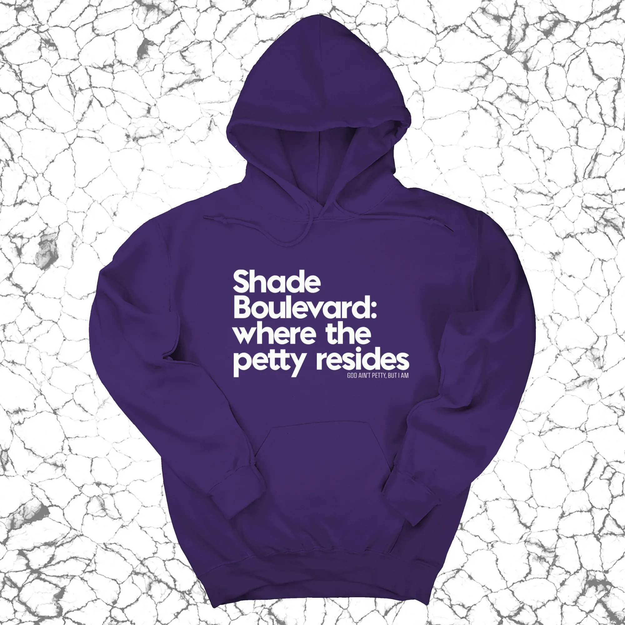 Shade boulevard where the petty resides Unisex Hoodie