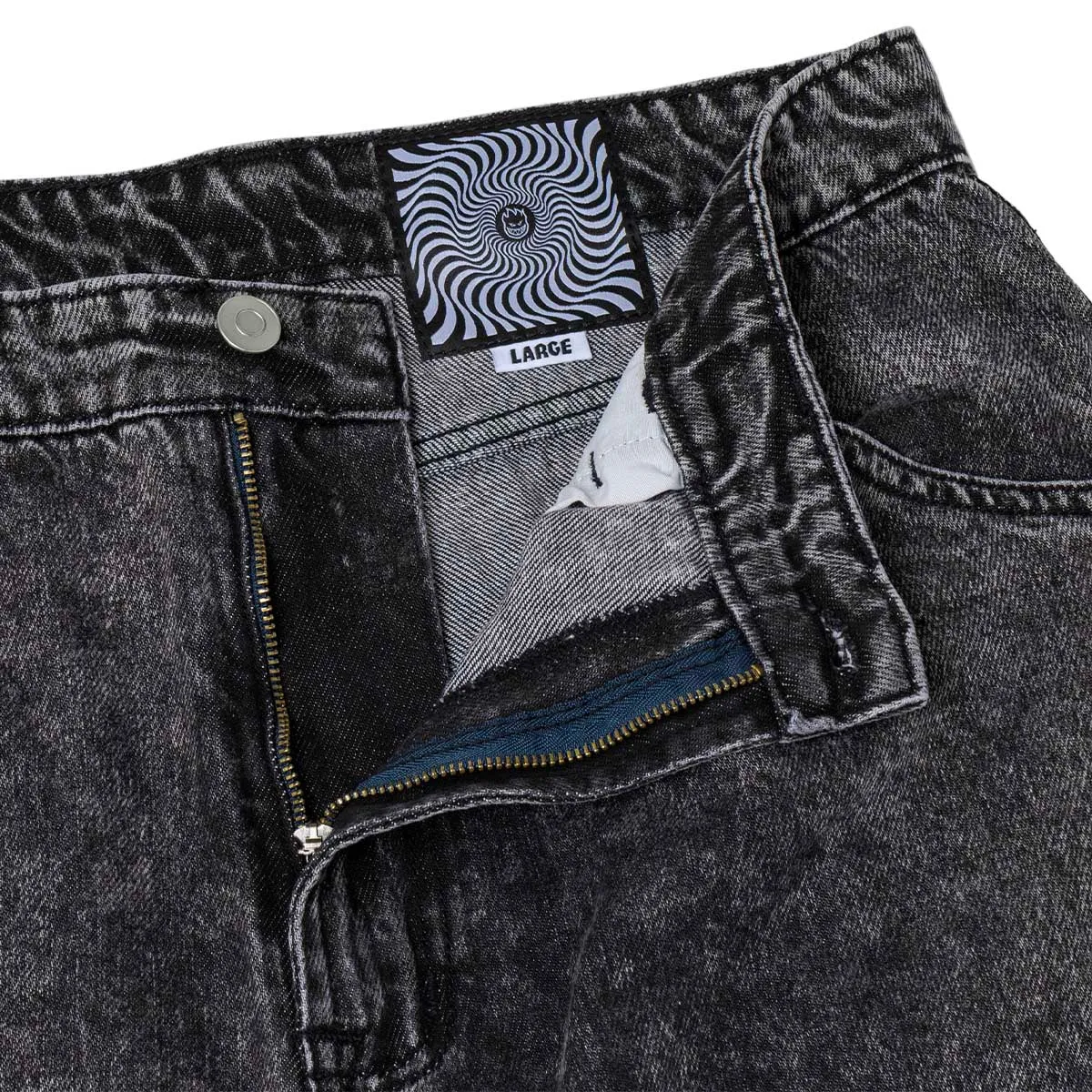 Spitfire - Bighead Fill Denim Pants Black Stone Wash