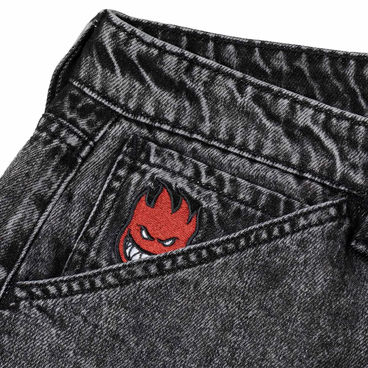 Spitfire - Bighead Fill Denim Pants Black Stone Wash