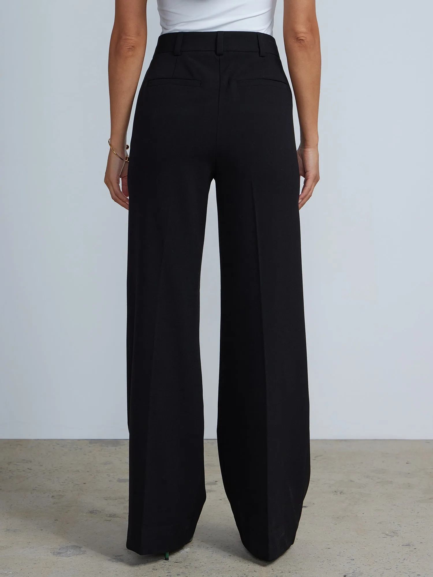 Tall High Rise Wide Leg Pant