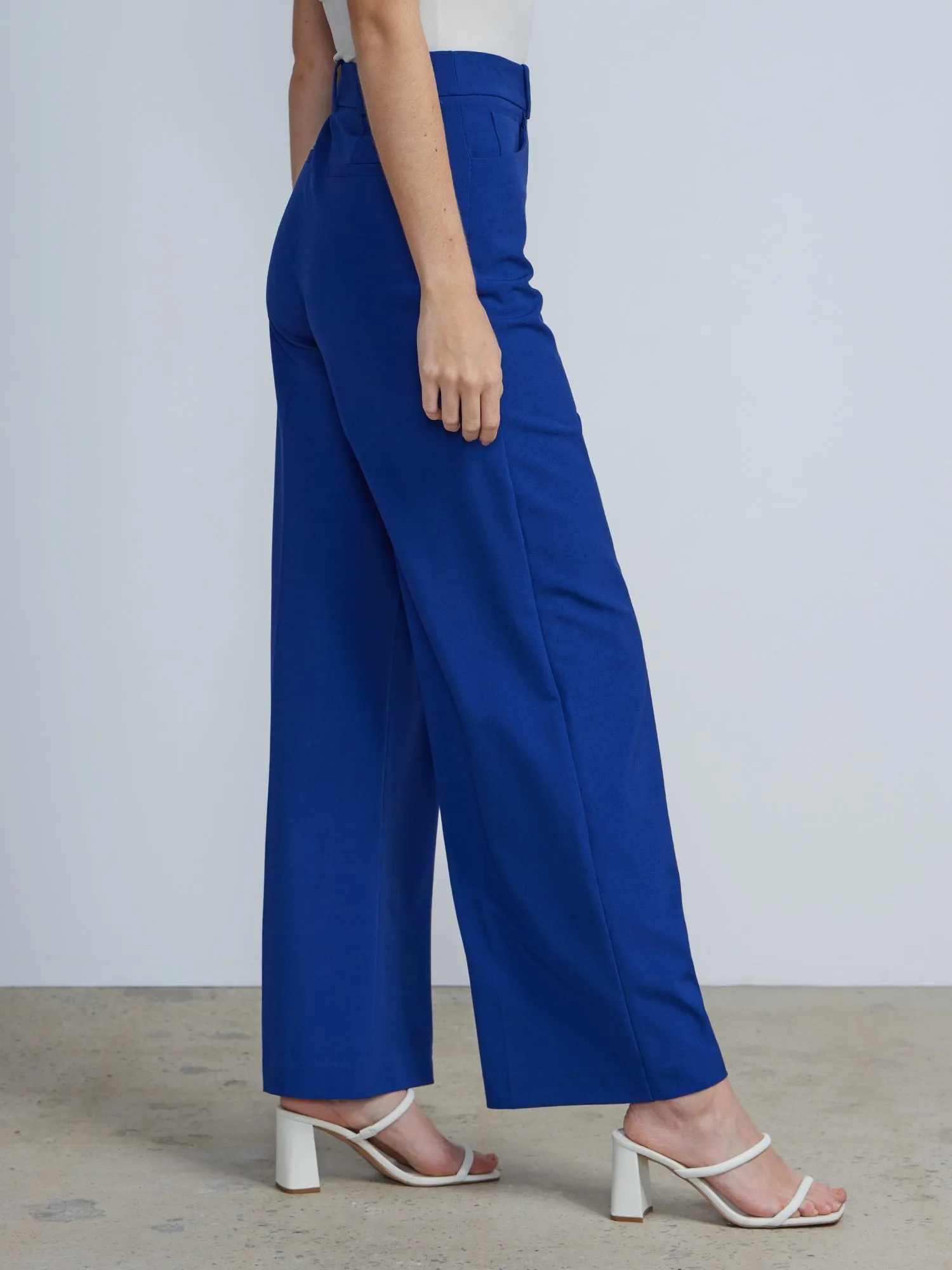 Tall High Rise Wide Leg Pant