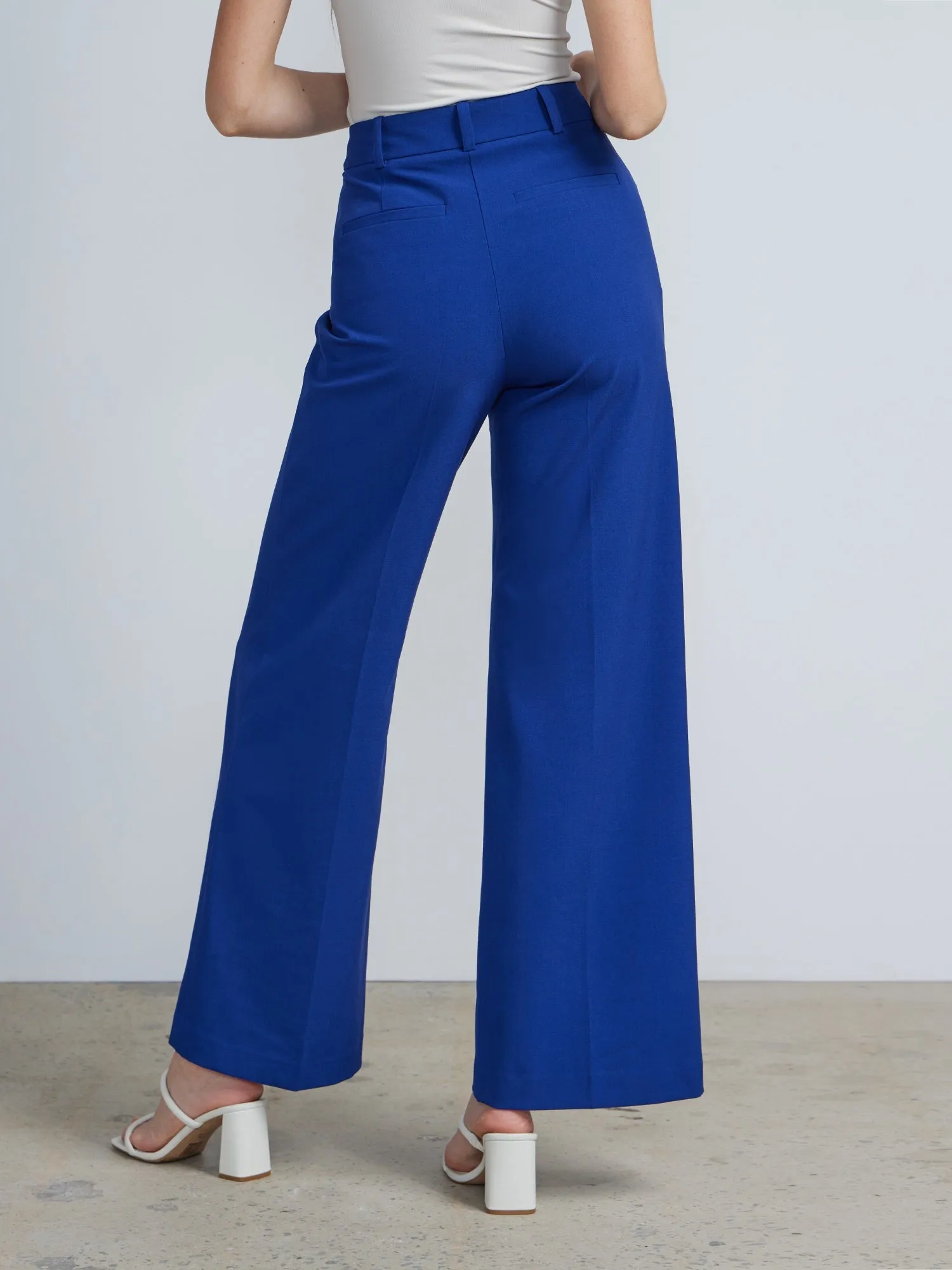 Tall High Rise Wide Leg Pant