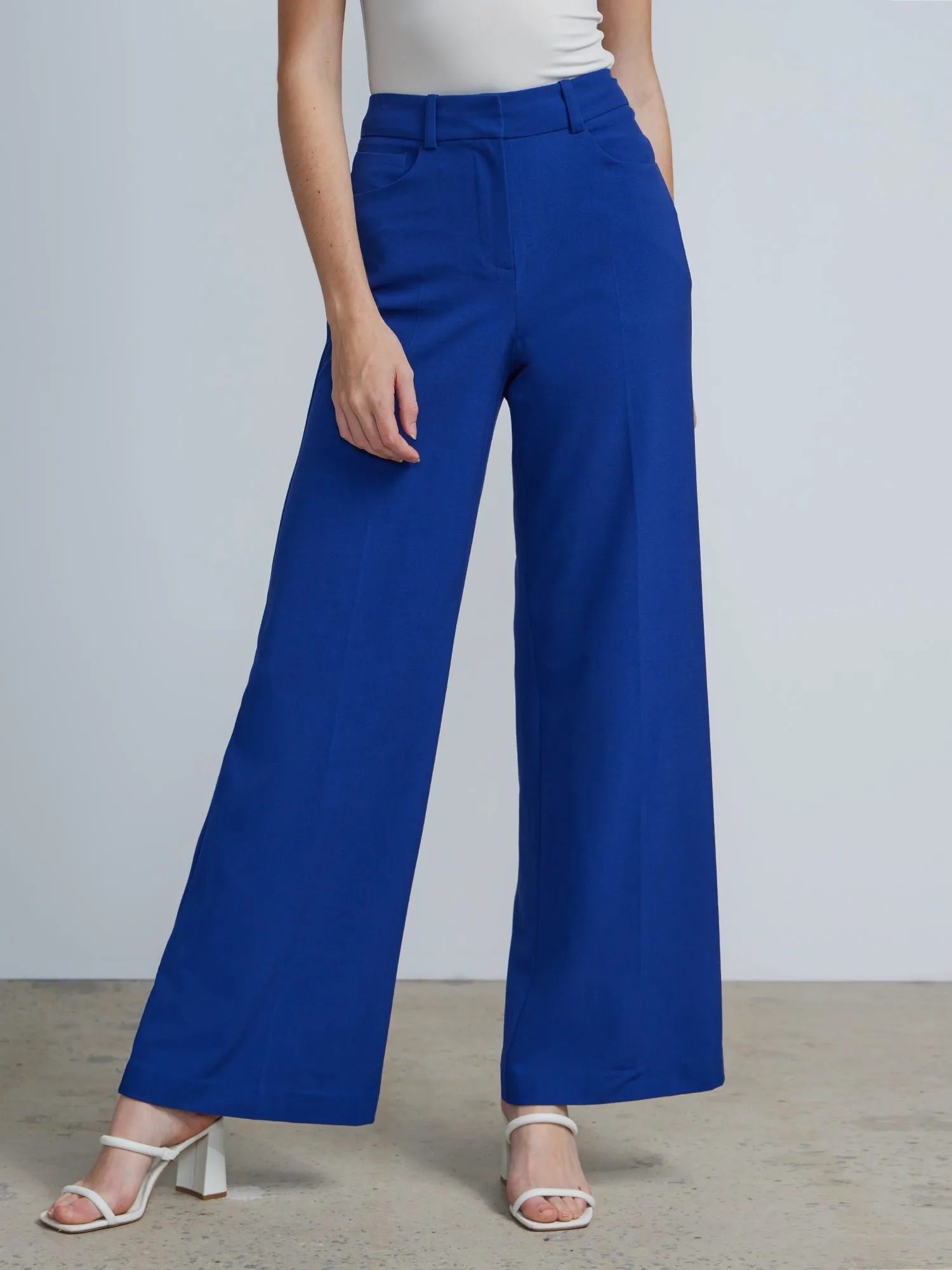 Tall High Rise Wide Leg Pant