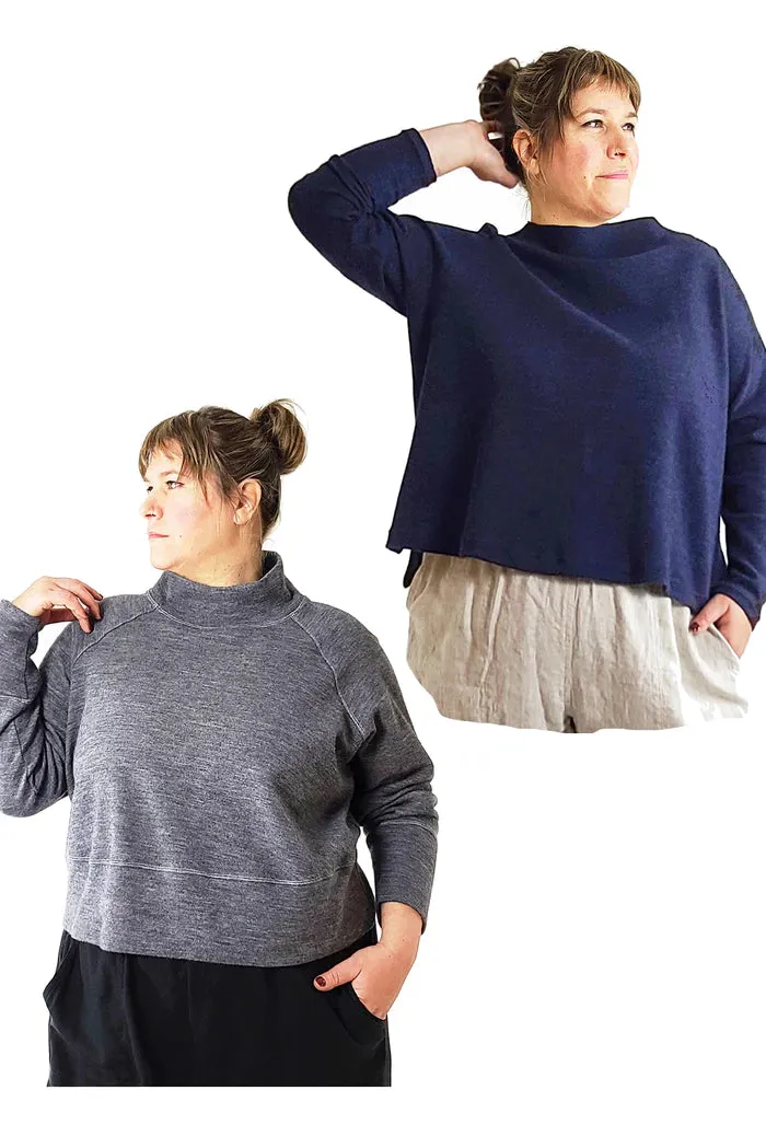 Toaster Sweaters, Curvy FIt - Sew House Seven