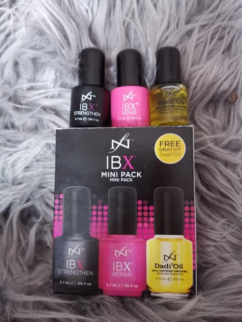 TRIO PACK - IBX MINI PACK Strengthen   Repair   FREE Cuticle Oil