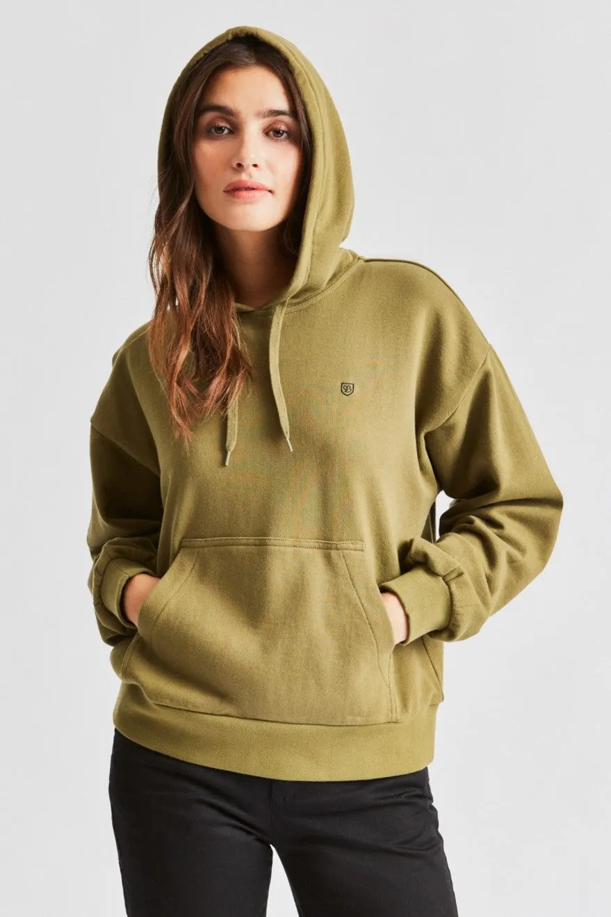 Vintage French Terry Hood - Washed Olive