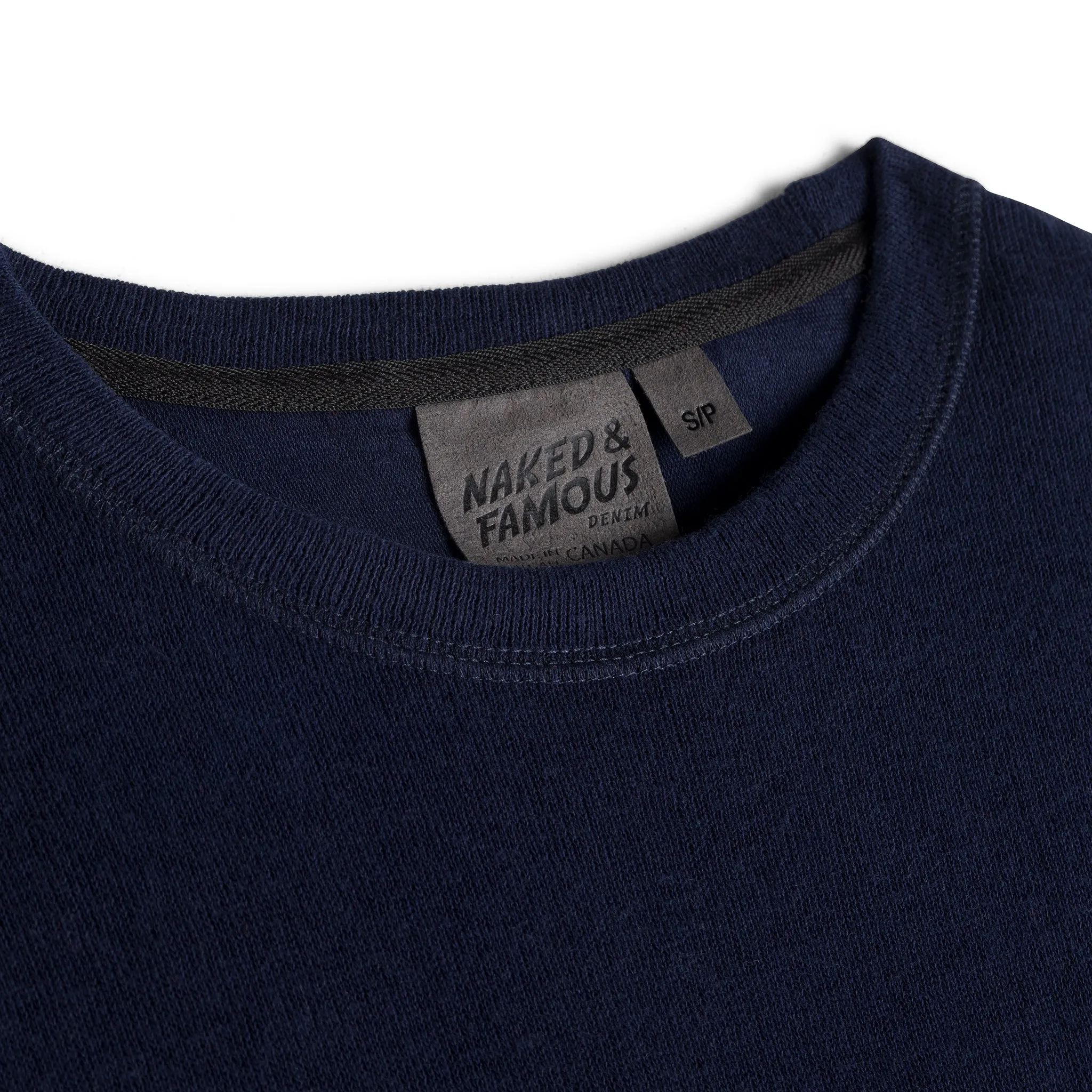 Women's Weekend Crew - Vintage Doubleface - Navy