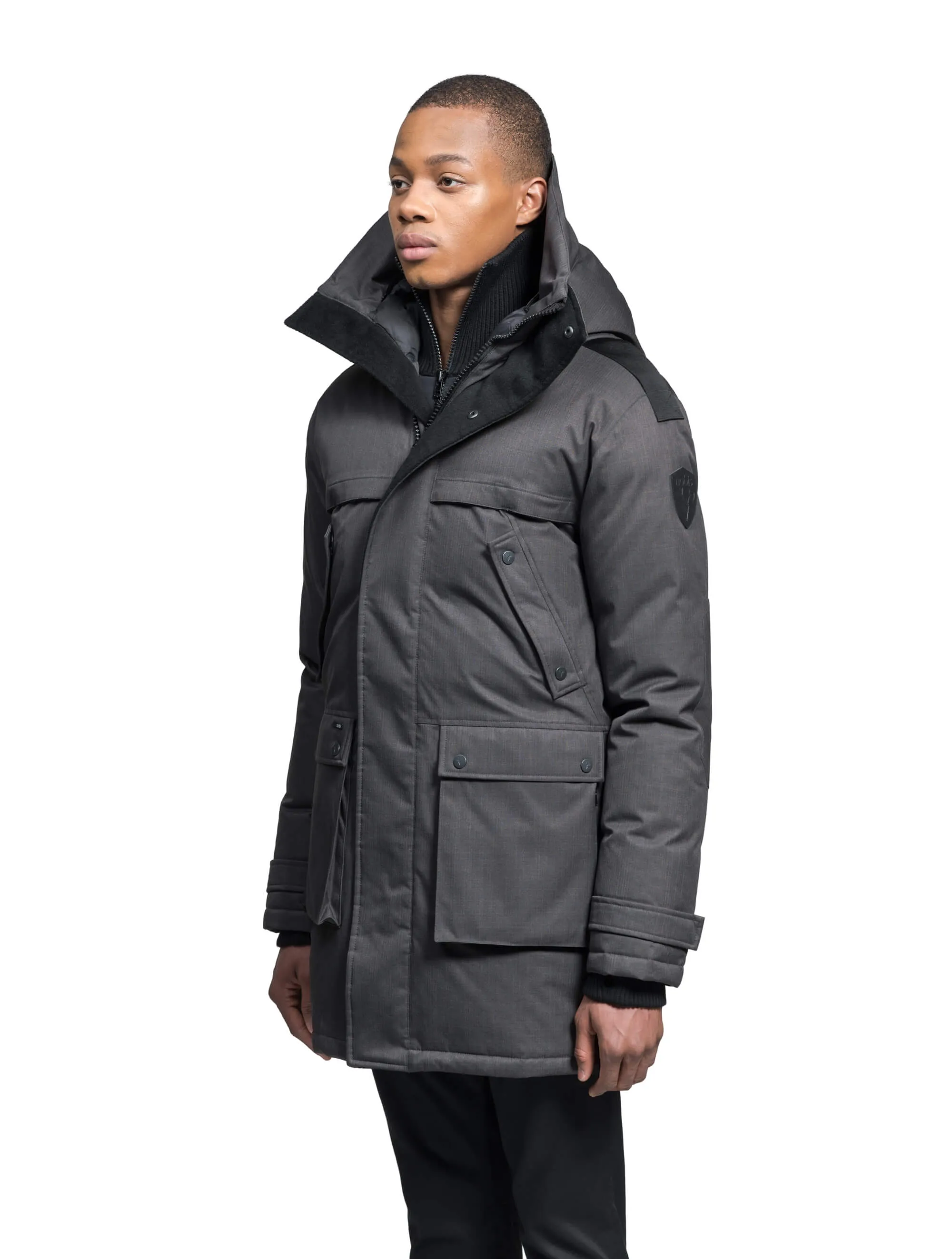 Yatesy Furless Men's Long Parka